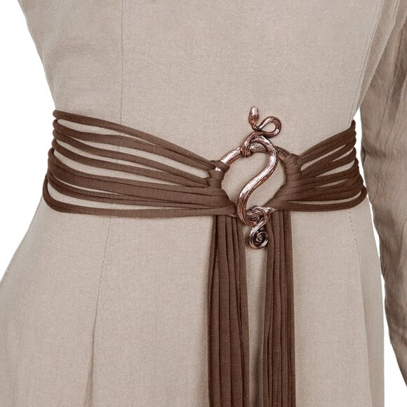 Accessories - Medieval Belt Rope Norse Witch Cosplay Renaissance Adjustable Tangle